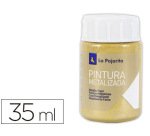Pintura metalizada la pajarita oro rico 35 ml
