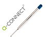 Recambio boligrafo q-connect tipo parker azul