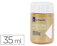 Pintura metalizada la pajarita oro ducado 35 ml