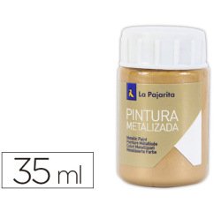 Pintura metalizada la pajarita oro ducado 35 ml