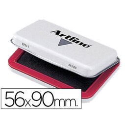 Tampon artline nº0 rojo 56x90 mm