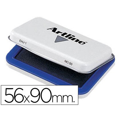 Tampon artline nº0 azul 56x90 mm