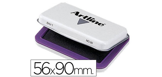 Tampon artline nº0 violeta 56x90 mm