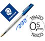 Boligrafo staedtler stick azul con capuchon