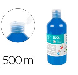 Pintura dedos liderpapel - Botella de 500 ml