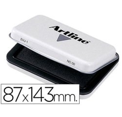 Tampon artline nº2 negro 87x143 mm
