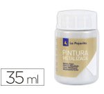 Pintura metalizada la pajarita plata 35 ml