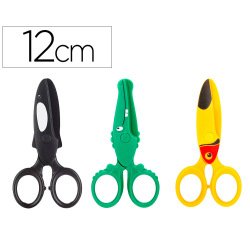 Tijera liderpapel 12cm corta papel y carton unidad