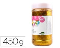 Purpurina liderpapel fantasia color oro metalizado bote de 450 gr