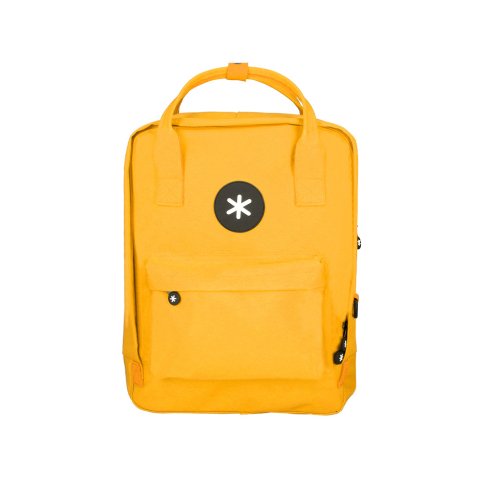 Mochila antartik 2 asas y bolsillos exteriores mostaza 300x115x390 mm