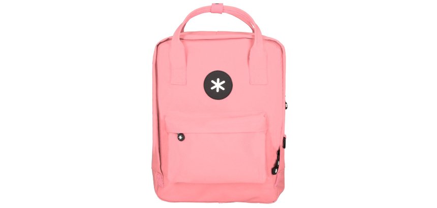 Mochila antartik 2 asas y bolsillos exteriores coral 300x115x390 mm