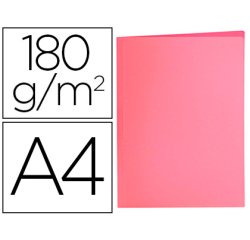 Subcarpeta liderpapel a4 rosa pastel 180g/m2