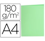 Subcarpeta liderpapel a4 verde pastel 180g/m2