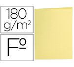 Subcarpeta liderpapel folio amarillo pastel 180g/m2