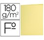Subcarpeta liderpapel folio amarillo pastel 180g/m2