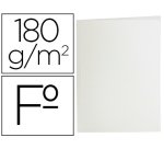 Subcarpeta liderpapel folio blanco 180g/m2