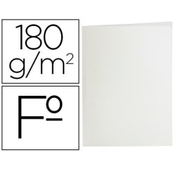 Subcarpeta liderpapel folio blanco 180g/m2