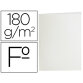 Subcarpeta liderpapel folio blanco 180g/m2