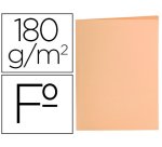 Subcarpeta liderpapel folio naranja pastel 180g/m2