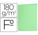 Subcarpeta liderpapel folio verde pastel 180g/m2