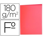 Subcarpeta liderpapel folio rojo pastel 180g/m2