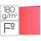 Subcarpeta liderpapel folio rojo pastel 180g/m2