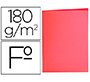 Subcarpeta liderpapel folio rojo pastel 180g/m2