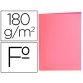 Subcarpeta liderpapel folio rosa pastel 180g/m2