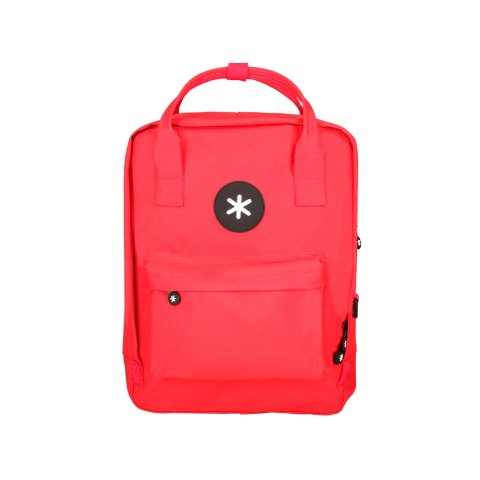 Mochila antartik 2 asas y bolsillos exteriores color rojo 300x115x390 mm