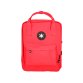 Cartera antartik mochila 2 asas y bolsillos exteriores rojo 300x115x390 mm