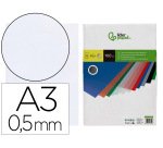 Cubiertas para encuadernar Liderpapel polipropileno A3 0,5 mm transparente - Paquete de 100 unidades