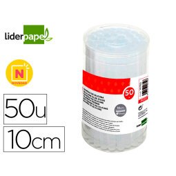 Barra termofusible liderpapel de 7 mm de diametro x 100 mm de alto caja de 50 unidades