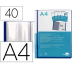 Carpeta liderpapel personaliza fundas canguro polipropileno din a4 translúcido portada y lomo