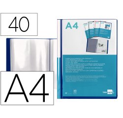 Carpeta liderpapel personaliza fundas canguro polipropileno din a4 translúcido portada y lomo