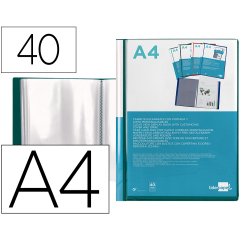 Carpeta liderpapel personaliza fundas canguro polipropileno din a4 translúcido portada y lomo