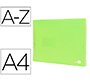 Carpeta liderpapel clasificador fuelle polipropileno din a4 amarillo fluor opaco 13 departamentos