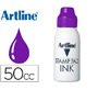 Tinta tampon artline violeta bote 50 cc