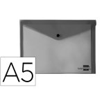 Carpeta liderpapel dossier broche polipropileno din a5 negro opaco