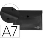 Carpeta liderpapel dossier broche polipropileno din a7 negro opaco