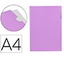 Carpeta liderpapel dossier uñero polipropileno din a4 lavanda opaco 20 hojas