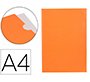 Carpeta liderpapel dossier uñero polipropileno din a4 naranja fluor opaco 20 hojas