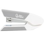 Grapadora liderpapel con regalo de extraegrapas y caja de 1000 grapas 26/6 capacidad 20h color gris