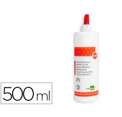 Pegamento cola blanca lavable liderpapel bote de 500 ml