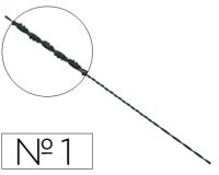 Pelos de segueta espiral nº1 caja de 144 unidades