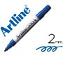 Rotulador artline pizarra ek-500 azul punta redonda 2 mm recargable