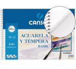 Bloc dibujo acuarela din a3 espiral 32.5x46 cm 10 hojas de 370 gr/m2