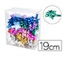 Lazo fantasia liderpapel 19 mm caja de 50 unidades colores surtidos