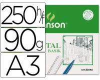 Papel vegetal guarro din a3 90-95 gr hoja