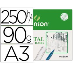 Papel vegetal guarro din a3 90-95 gr hoja