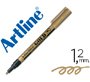 Rotulador artline marcador permanente punta metalica ek-990 oro punta redonda 1.2 mm